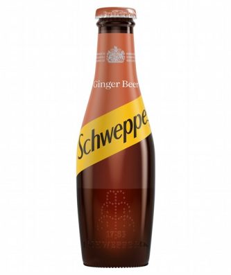 Schweppes Ginger Beer Glass Bottles 200ml (24 Pack)