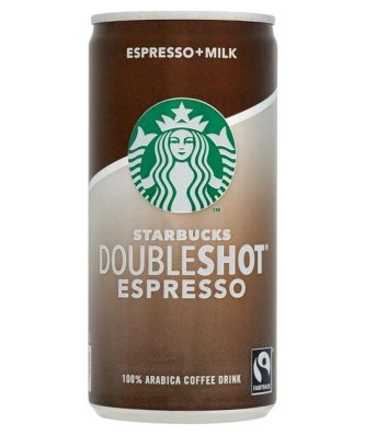 STARBUCKS DOUBLE SHOT ESPRESSO & MILK CANS 200ml (12 PACK)