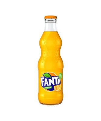 FANTA ORANGE GLASS 330ml (24 PACK)