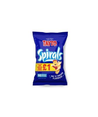 Tayto Spiral Salt & Vinegar 45g £1 (20 Pack)