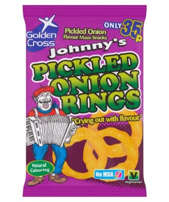Johnny's Pickled Onion Rings 22g 35p (36 Pack)