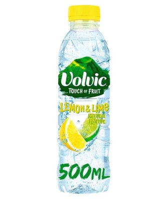 VOLVIC TOUCH OF FRUIT LEMON & LIME 500ml (12 PACK)