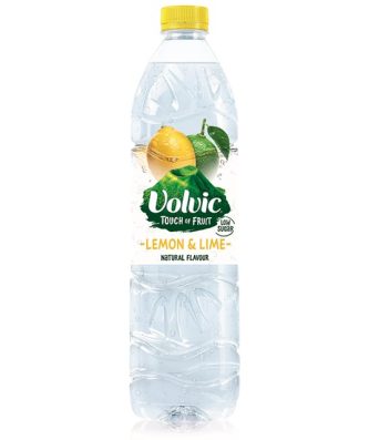 VOLVIC TOUCH OF FRUIT LEMON & LIME 1.5 Litre (6 PACK)