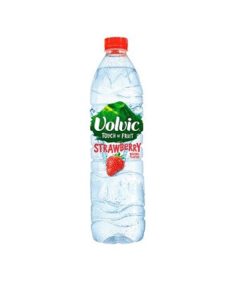 VOLVIC TOUCH OF FRUIT STRAWBERRY 1.5 Litre (6 PACK)