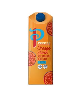 PRINCES ORANGE JUICE 1 Litre (12 PACK)