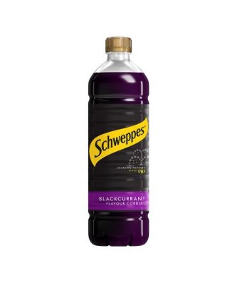 SCHWEPPES CORDIAL BLACKCURRANT