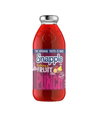 SNAPPLE FRUIT PUNCH 473ml (12 PACK)