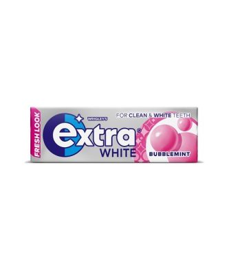 WRIGLEYS EXTRA WHITE BUBBLEMINT CHEWING GUM 30 Packs