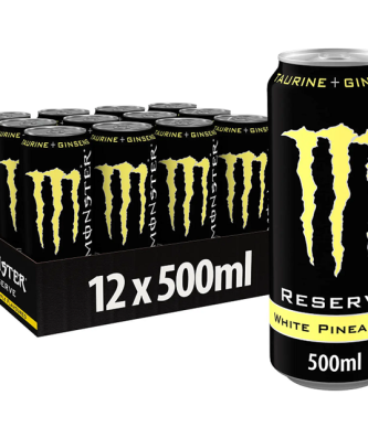 Monster Energy Drink Reserve White Pineapple 500ml £1.65 12 Pack