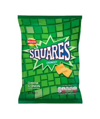 SQUARES CHEESE & ONION 27.5g (32 PACK)