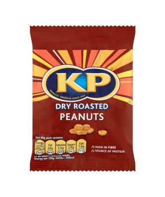 KP Dry Roasted Peanuts Pub Card 50g (21Pack)