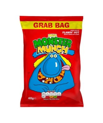 Monster Munch Grab Bag Sweet & Spicy Flamin Hot 40g 35 Pack