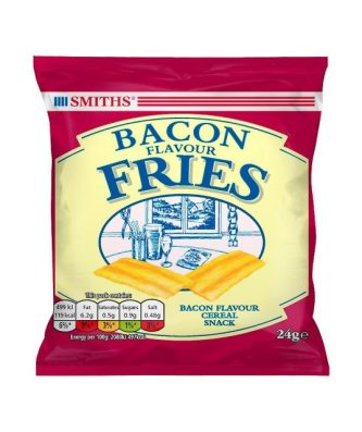 SMITHS BACON FRIES 24g (24 PACK)