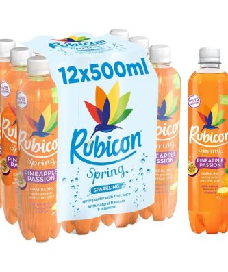 Rubicon Spring Pineapple Passion 500ml (12 Pack) 29 February Dated
