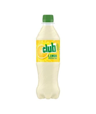 Club Lemon Bottles 500ml 24 Pack