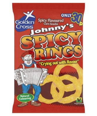 Johnny's Spicy Rings 22g 35p (36 Pack)