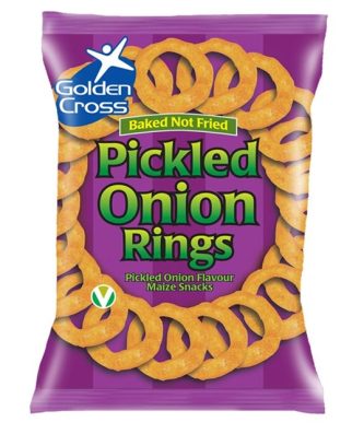 GOLDEN CROSS PICKLED ONION RINGS 150g (12 PACK)