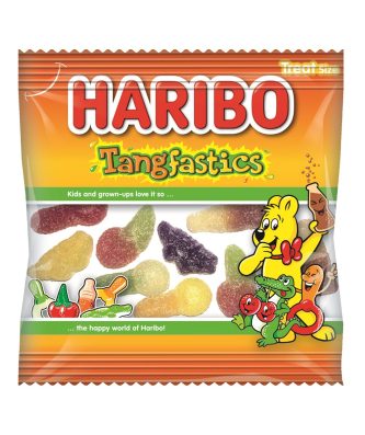 Haribo Tangfastics Mini Bags 16g (100 Pack)