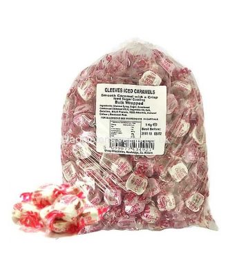 Cleeves Bulk Iced Caramels 3kg Bag