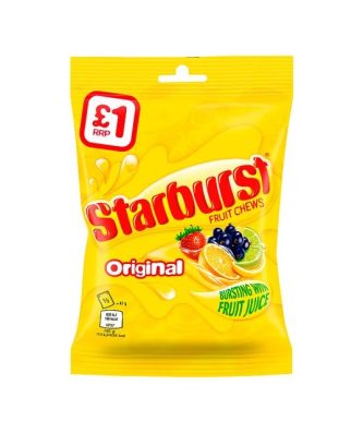 Starburst Original 127g £1.25 (12 Pack)