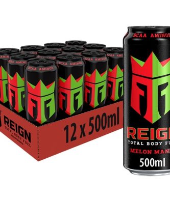 Reign Energy Drink Melon Mania 500ml £1.49 (12 Pack)