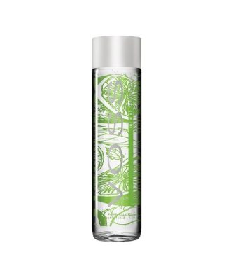 Voss Lime Mint Sparkling Water Glass Bottles 375ml (12 Pack)
