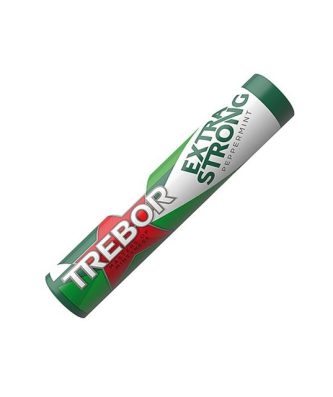 TREBOR EXTRA STRONG MINTS PEPPERMINT GREEN 41g (40 PACK)