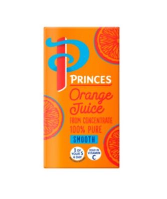 Princes Orange Juice 200ml (27 Pack)