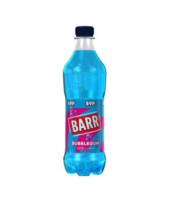 Barrs Bubblegum 500ml 12 Pack 89p