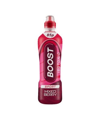 Boost Sport Energy Drink Mixed Berry 500ml 85p 12 Pack