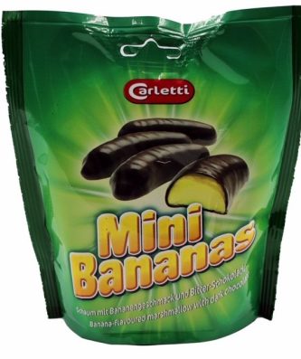 Carletti Chocolate Bananas Bags 135g (26 Pack)