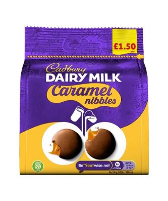 Cadburys Dairy Milk Caramel Nibbles 85g £1.50 10 Pack