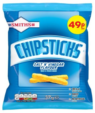 Walkers Smiths Chipsticks 37g 49p 30 Pack