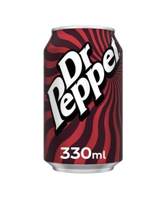 DR PEPPER CANS 330ml GB (24 PACK)