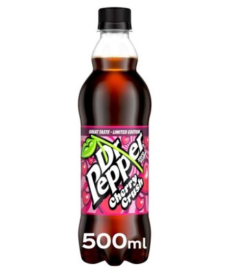 Dr Pepper Zero Sugar Cherry Crush 500ml 12 Pack