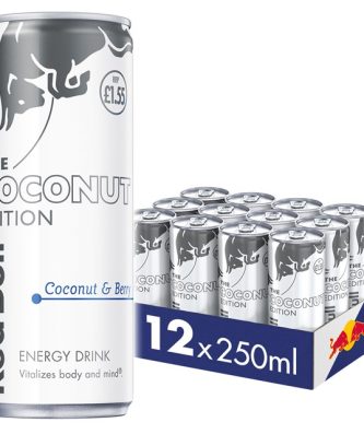 Red Bull Energy Drink Editions Coconut 250ml £1.55 (12 Pack)