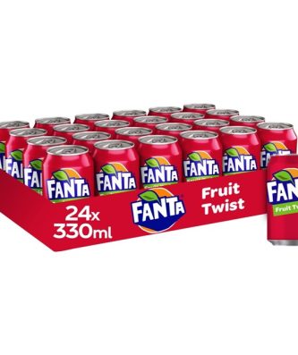 Fanta Fruit Twist Cans 330ml GB (24 Pack)