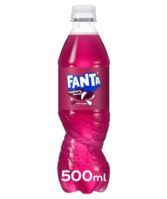 Fanta Raspberry Zero Sugar 500ml 12 Pack