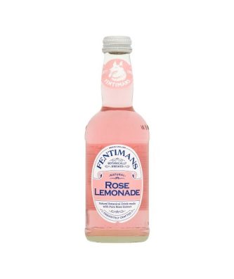 Fentimans Rose Lemonade Glass Bottle 275ml (12 Pack)
