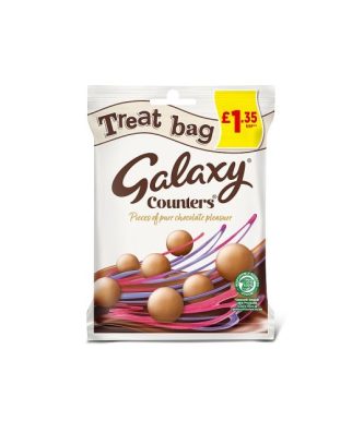Galaxy Counters Treat Bag 78g £1.35 20 Pack