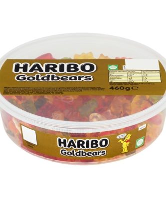 Haribo Tubs Goldbears 460g 200 Pieces