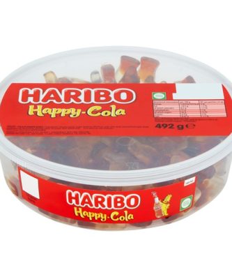 Haribo Tubs Happy Cola 492g 120 Pieces
