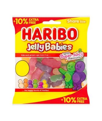 Haribo Jelly Babies 140g £1.25 (12 Pack)