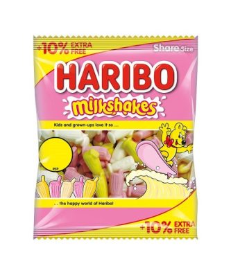 Haribo Milkshakes 140g £1.25 (12 Pack)