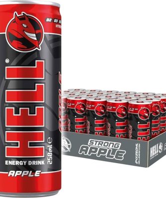 Hell Energy Drinks Strong Apple 250ml 24 PACK 79p