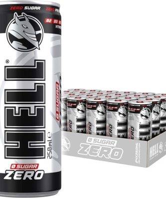 Hell Energy Drinks Zero Sugar Free 250ml 24 Pack 79p