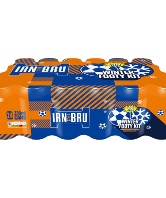 Barrs Irn Bru Multipack Cans 330ml (24 Pack)