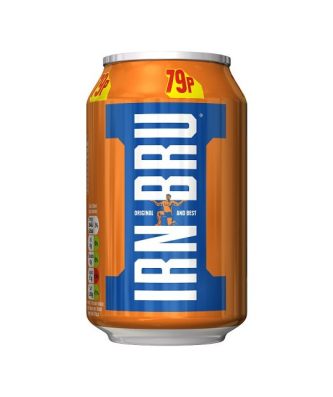 Barrs Irn Bru Cans 330ml 24 Pack 79p