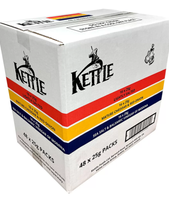 Kettle Chips Variety Box 25g 48 Pack