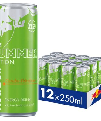 Red Bull Energy Drink Editions Curuba Summer 250ml £1.55 12 Pack 13 March